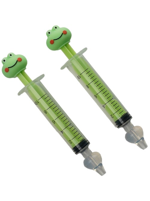 Thermobaby confezione da 2 siringhe nasali da 10 ml a forma di ranocchia in silicone - Kiabi