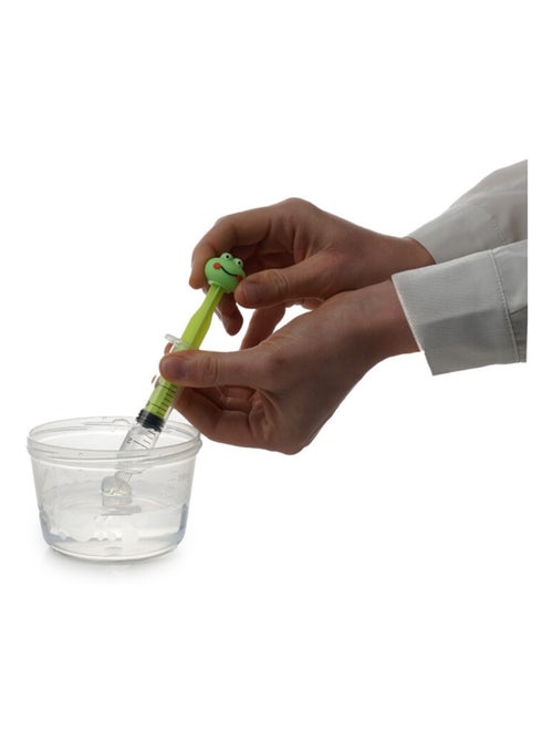 Thermobaby confezione da 2 siringhe nasali da 10 ml a forma di ranocchia in silicone - Kiabi