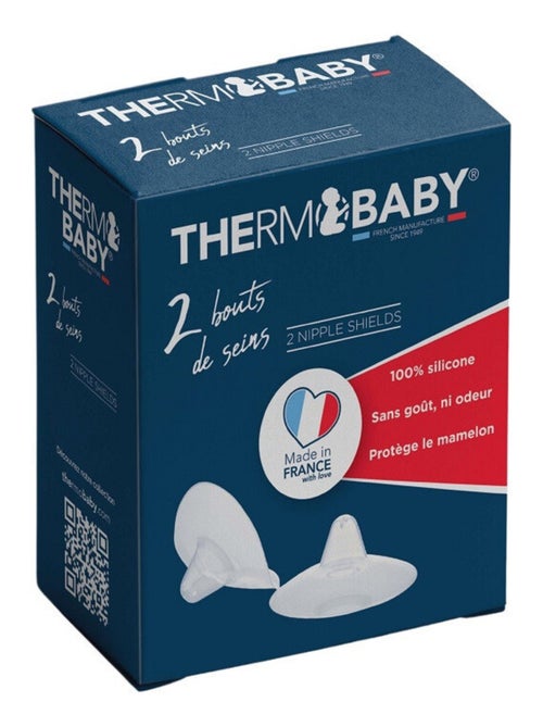 Thermobaby coppette per l’allattamento in silicone ultra-sottile trasparente, confezione da 2 - Kiabi