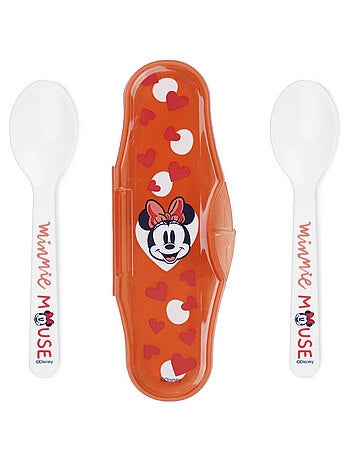 Thermobaby Disney Baby Minnie set di 2 cucchiai con astuccio da trasporto