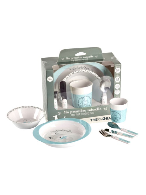 Thermobaby Il mio primo set di stoviglie in melammina per bambini - Kiabi