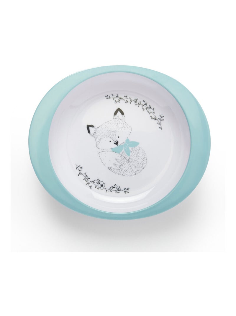 Thermobaby Il mio primo set di stoviglie in melammina per bambini Bianco Blu - Kiabi