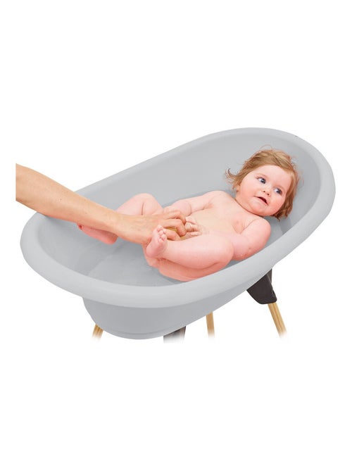 Thermobaby kit da bagno VASCO con piede pieghevole e tubo di scarico - Kiabi Thermobaby kit da bagno VASCO con piede pieghevole e tubo di scarico - Kiabi