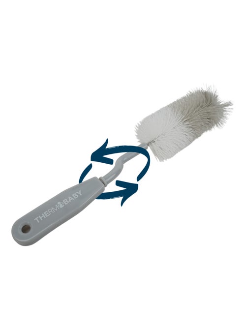 Thermobaby scopino rotativo per biberon e spazzole per tettine Gris Charme - Kiabi