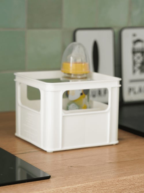 Thermobaby supporto 4 vani per biberon larghi in polipropilene grigio - Kiabi