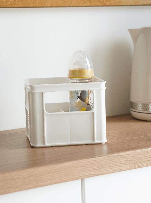 Thermobaby supporto 4 vani per biberon larghi in polipropilene grigio - Kiabi