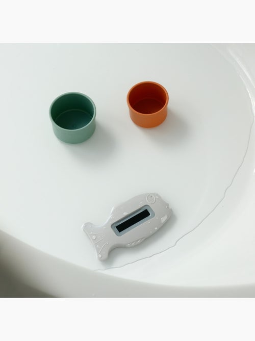 Thermobaby termometro da bagno a forma di pesce con cristalli liquidi - Kiabi Thermobaby termometro da bagno a forma di pesce con cristalli liquidi - Kiabi