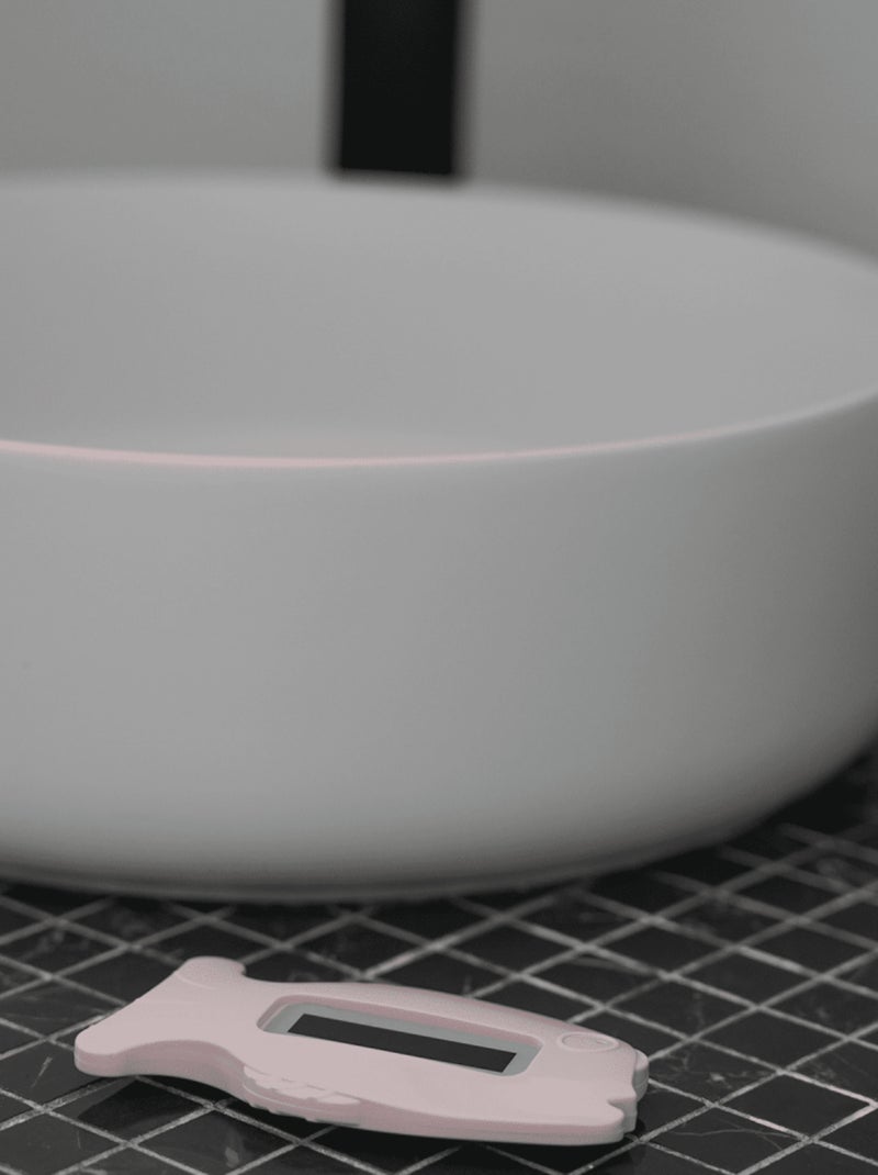Thermobaby termometro da bagno digitale a forma di pesce LCD 35 fino a 40°C Rosa - Kiabi
