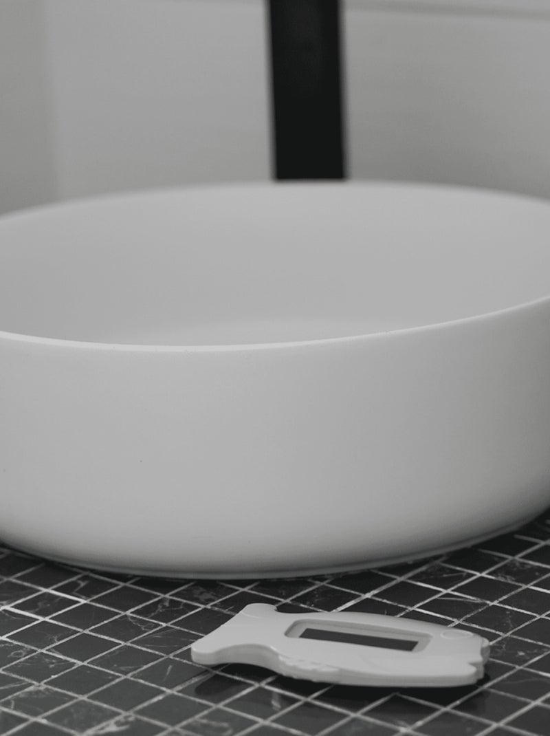 Thermobaby Termometro da bagno per bebè a forma di pesce con schermo LCD Blu - Kiabi
