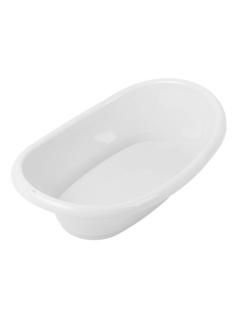 Thermobaby vaschetta per bagnetto Vasco per bebè in polipropilene bianco mughetto bordi arrotondati Bianco - Kiabi