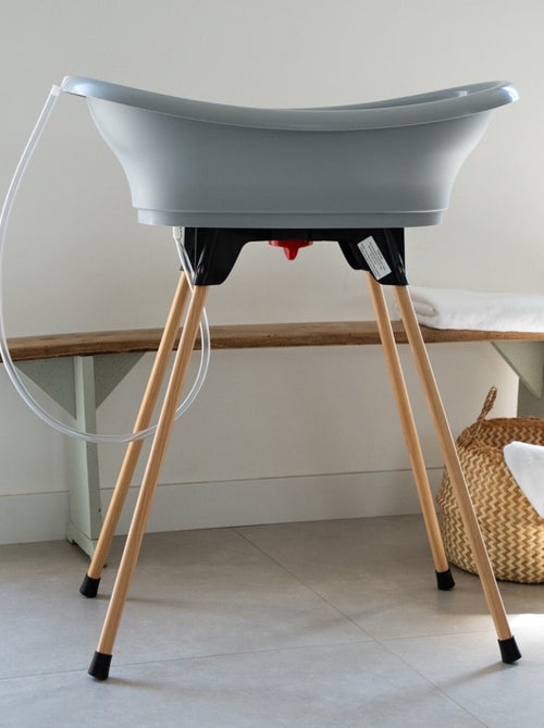 Thermobaby VASCO set vasca da bagno per bebè con supporto e tubo di scarico - Kiabi Thermobaby VASCO set vasca da bagno per bebè con supporto e tubo di scarico - Kiabi
