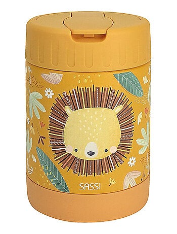 Thermos pasti bebè in acciaio inox animali | sassi junior | sassi junior