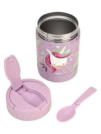 Thermos pasti bebè in acciaio inox animali | sassi junior | sassi junior