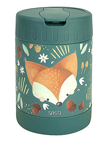 Thermos pasti bebè in acciaio inox animali | sassi junior | sassi junior