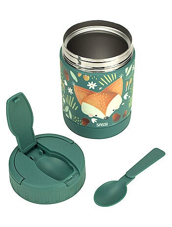 Thermos pasti bebè in acciaio inox animali | sassi junior | sassi junior