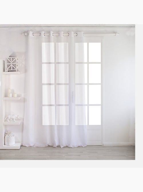 Tinta unita con grandi occhielli - Kiabi