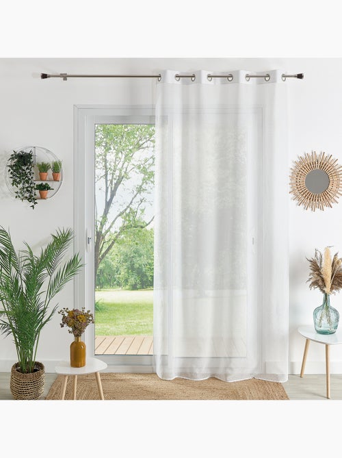 Tinta unita con grandi occhielli - Kiabi