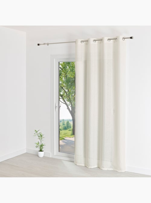 Tinta unita con strisce ricamate - Kiabi