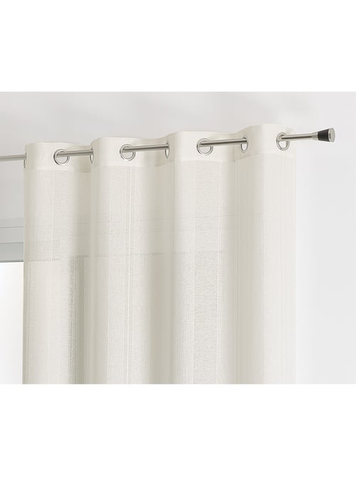 Tinta unita con strisce ricamate - Kiabi