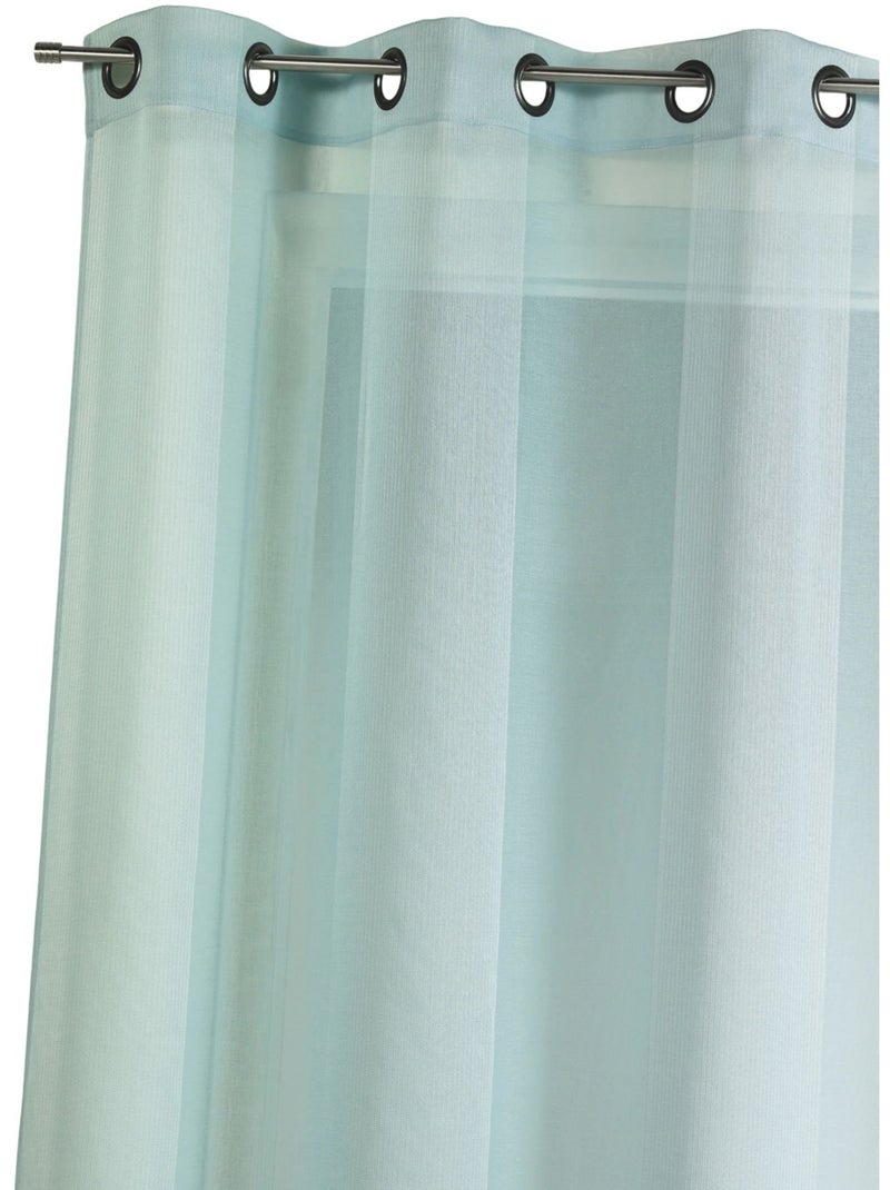 Tinta unita con strisce tono su tono Blu azzurro - Kiabi