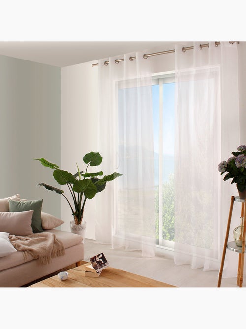 Tinta unita in poliestere sabbiato - Kiabi