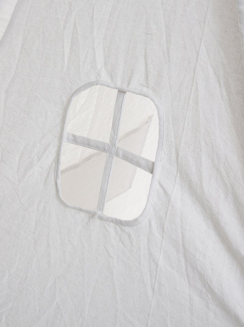 Tipi con nappe rotonde Beige - Kiabi