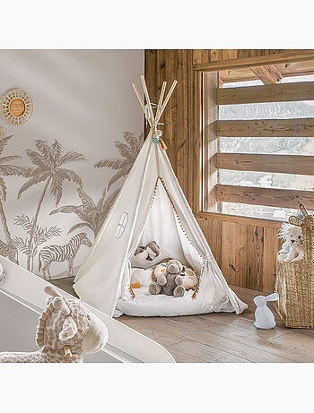 Tipi con nappe rotonde