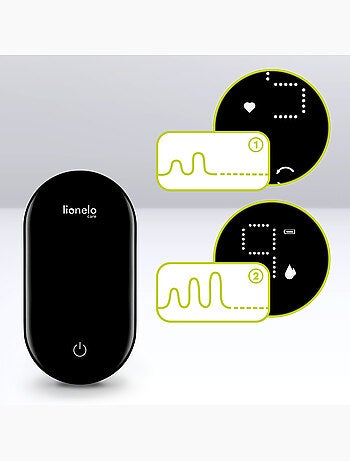 Tiralatte bifase doppio LIONELO Twee Go - Display di facile lettura - Accessori inclusi