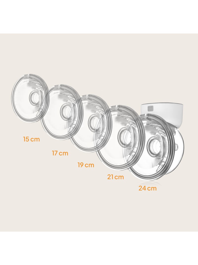 Tiralatte elettrico LIONELO Fidi Free Simple Hands-Free - 3 modalità - 9 livelli - 5 misure Bianco - Kiabi