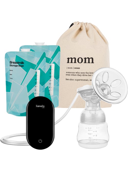 Tiralatte elettrico LIONELO Fidi Go - 150 ml - Display di facile lettura - Accessori inclusi - Kiabi