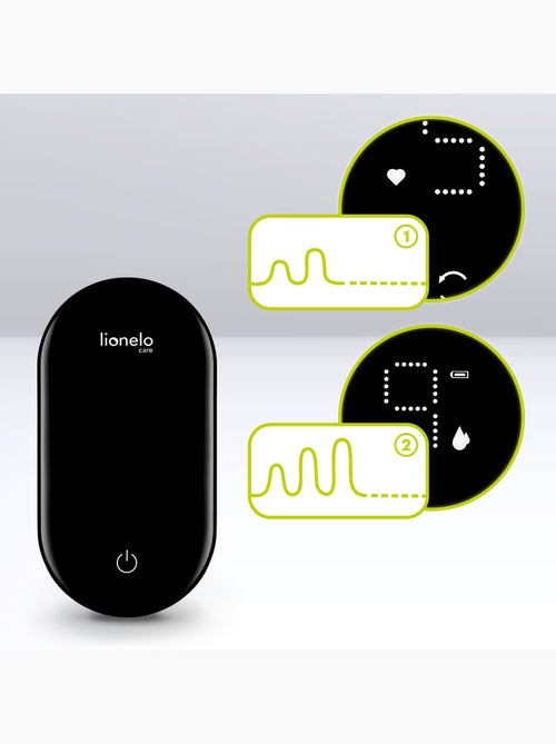 Tiralatte elettrico LIONELO Fidi Go - 150 ml - Display di facile lettura - Accessori inclusi - Kiabi
