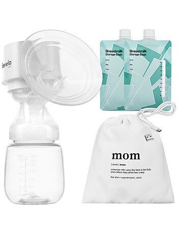 Tiralatte elettrico LIONELO Fidi One - Funzionamento senza fili per 2 ore - Capacità 180 ml - Displa