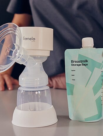 Tiralatte elettrico LIONELO Fidi One - Funzionamento senza fili per 2 ore - Capacità 180 ml - Displa