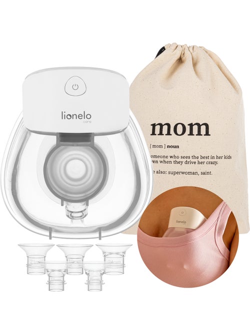 Tiralatte mani libere LIONELO Fidi Free Lumi - Lampada - 80ml - 6 Taglie - 3h senza fili - Kiabi Tiralatte mani libere LIONELO Fidi Free Lumi - Lampada - 80ml - 6 Taglie - 3h senza fili - Kiabi