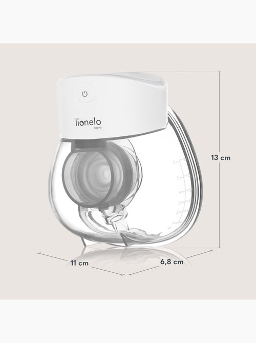 Tiralatte mani libere LIONELO Fidi Free Lumi - Lampada - 80ml - 6 Taglie - 3h senza fili - Kiabi Tiralatte mani libere LIONELO Fidi Free Lumi - Lampada - 80ml - 6 Taglie - 3h senza fili - Kiabi