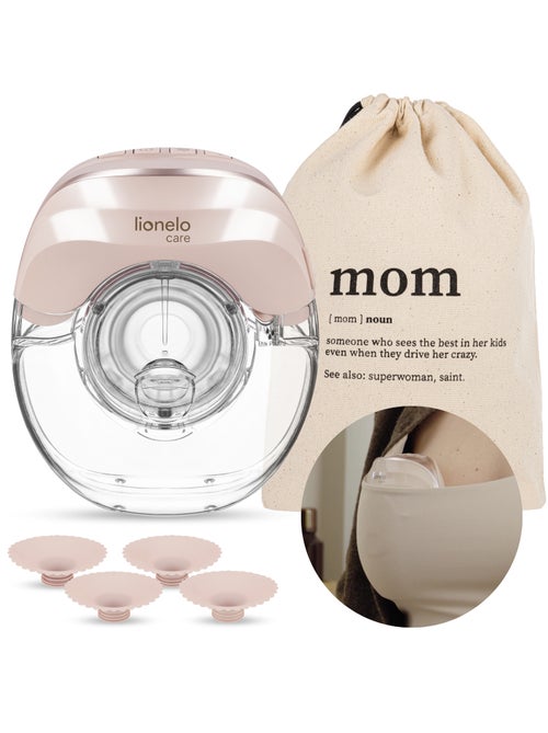 Tiralatte mani libere LIONELO Fidi Free Slim - Discreto - 150 ml - 4 misure - 3 ore senza fili - Kiabi