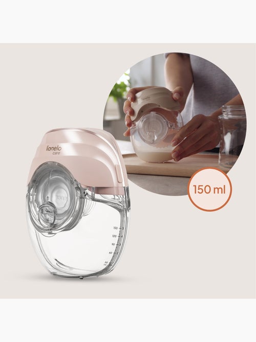 Tiralatte mani libere LIONELO Fidi Free Slim - Discreto - 150 ml - 4 misure - 3 ore senza fili - Kiabi