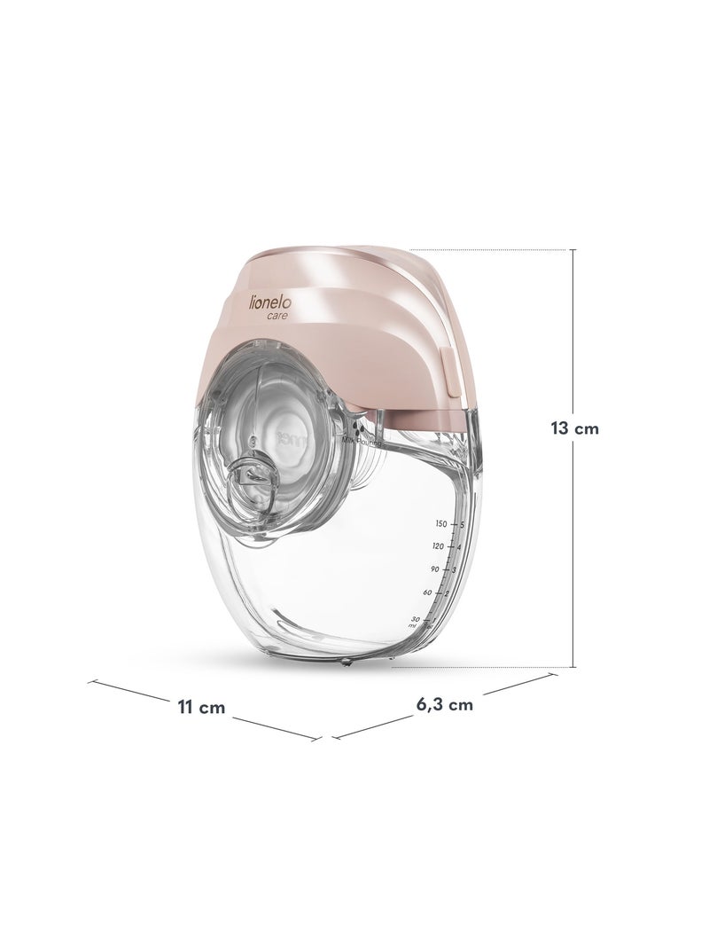 Tiralatte mani libere LIONELO Fidi Free Slim - Discreto - 150 ml - 4 misure - 3 ore senza fili Beige - Kiabi