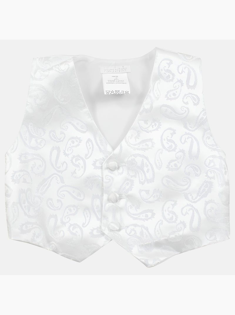 Tom Kids - Completo bambino cerimonia camicia a maniche corte e pantaloncini Bianco - Kiabi