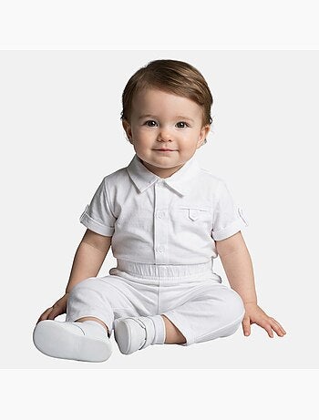 Tom kids - completo da cerimonia a 4 pezzi con papillon