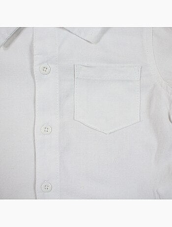 Tom Kids - Completo neonato bambino cerimonia battesimo camicia a maniche corte e pantaloncini