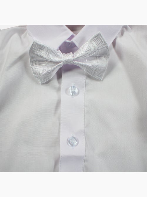 Tom Kids - Completo neonato bambino cerimonia camicia gilet papillon e pantaloncini - Kiabi