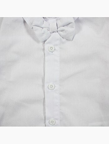 Tom Kids - Completo neonato bambino cerimonia camicia gilet papillon e pantaloni