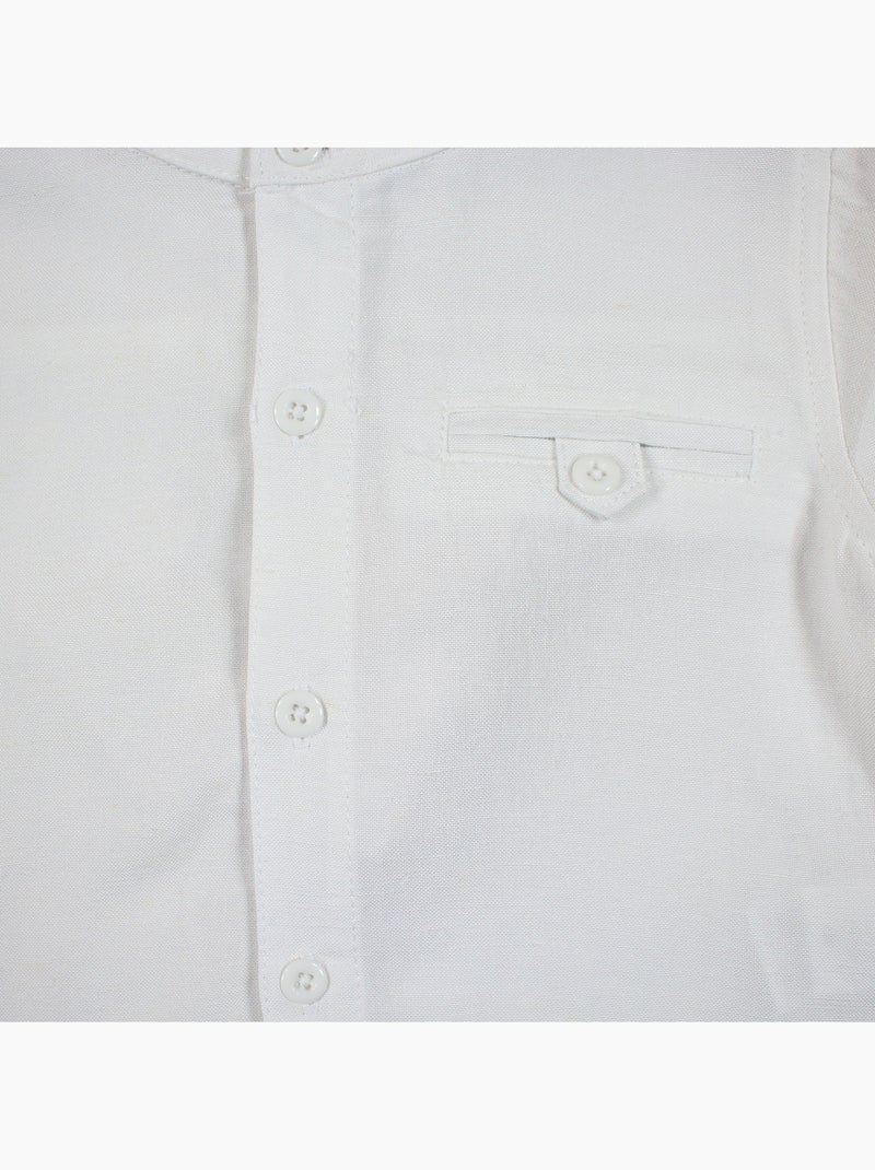Tom Kids - Completo neonato bambino per cerimonia camicia a maniche corte e shorts Bianco - Kiabi