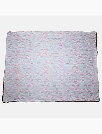Tom kids - coperta in pile con motivi geometrici 75x150 cm