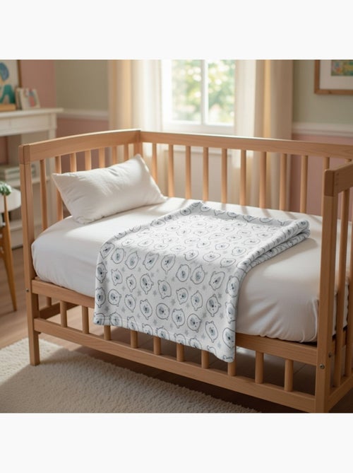 Tom Kids - Plaid morbido con motivi di orsetti - Kiabi