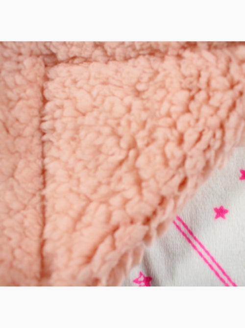 Tom Kids - Plaid morbido con motivi stelle e corone - Kiabi