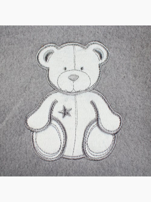 Tom Kids - Plaid morbido con motivo orsetto - Kiabi