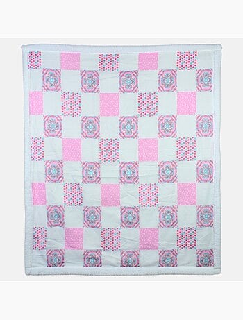 Tom Kids - Plaid morbido e confortevole con motivi rosa