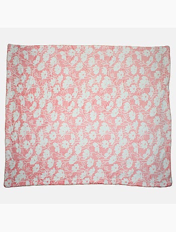 Tom Kids - Plaid morbido per bambina con motivi floreali